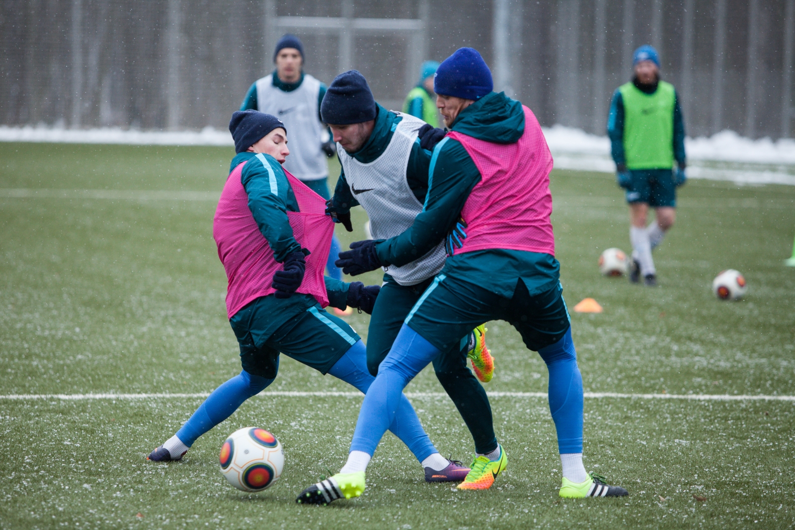 Тренировка «Зенита»-2 перед матчем с «Тюменью»