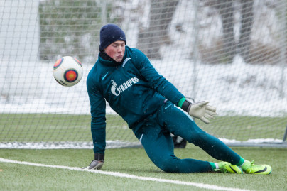 Тренировка «Зенита»-2 перед матчем с «Тюменью»