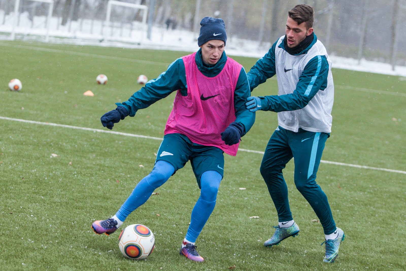 Тренировка «Зенита»-2 перед матчем с «Тюменью»