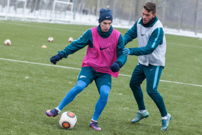 Тренировка «Зенита»-2 перед матчем с «Тюменью»