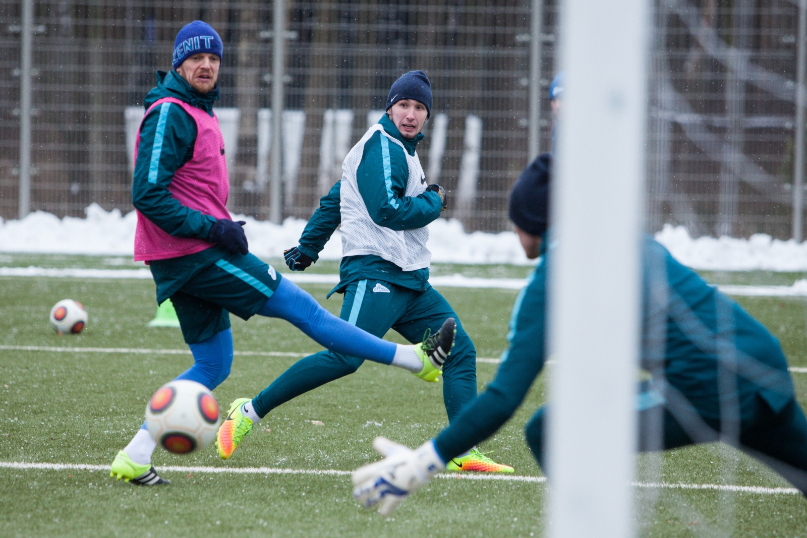 Тренировка «Зенита»-2 перед матчем с «Тюменью»