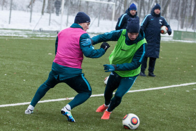 Тренировка «Зенита»-2 перед матчем с «Тюменью»