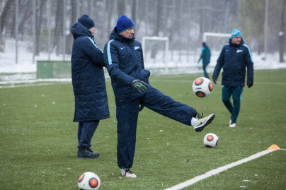 Тренировка «Зенита»-2 перед матчем с «Тюменью»