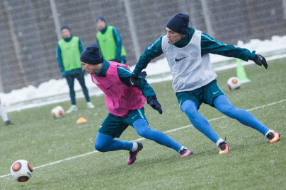 Тренировка «Зенита»-2 перед матчем с «Тюменью»