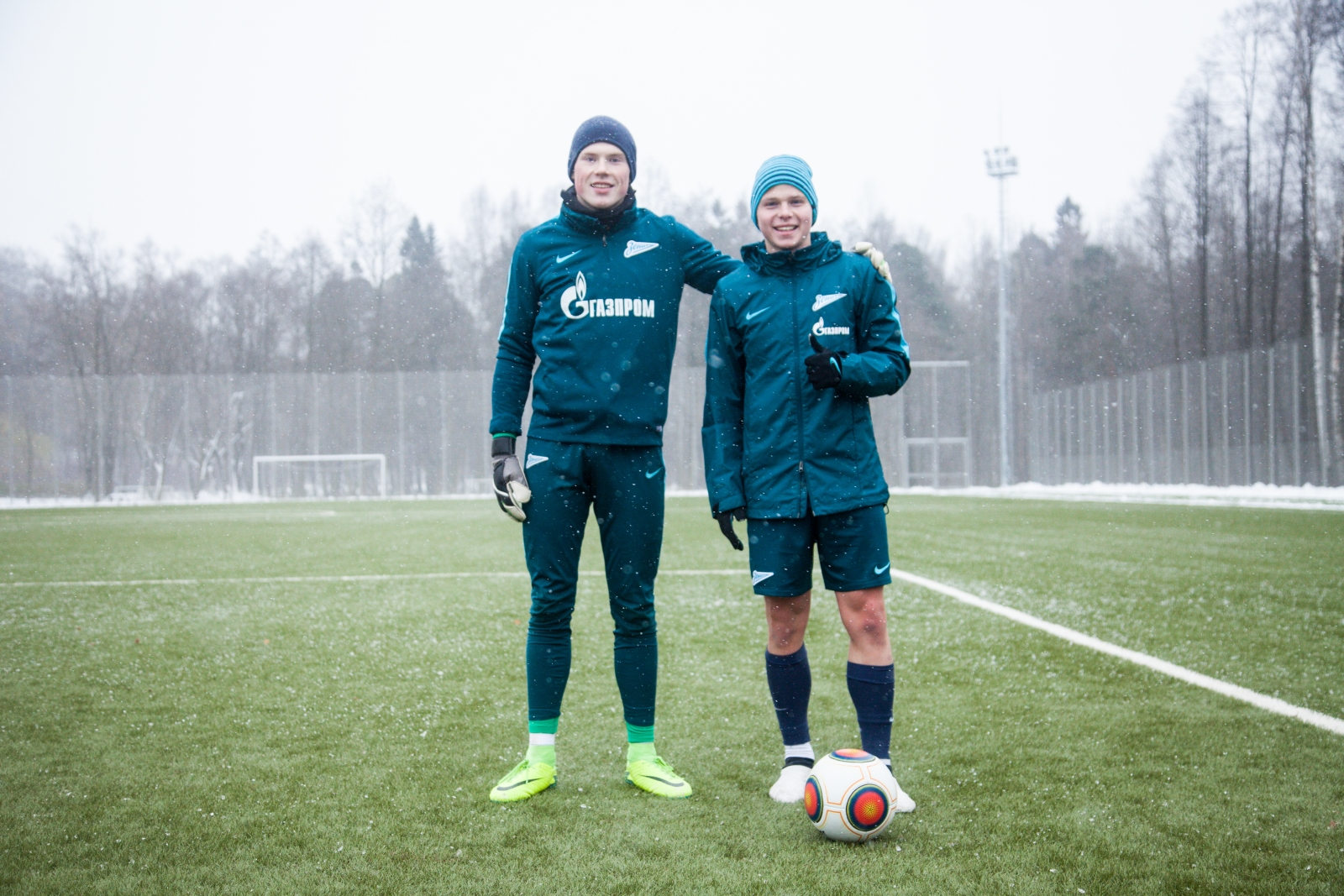 Тренировка «Зенита»-2 перед матчем с «Тюменью»