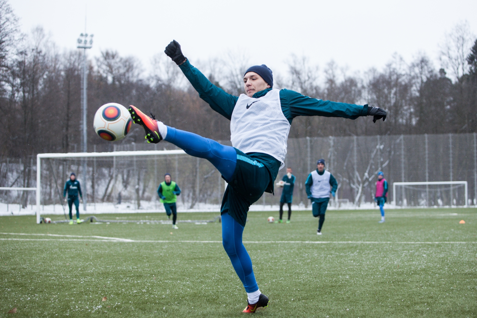 Тренировка «Зенита»-2 перед матчем с «Тюменью»