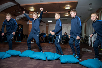 Тренировочный лагерь для победителей «Большого фестиваля футбола»: фоторепортаж из Сочи