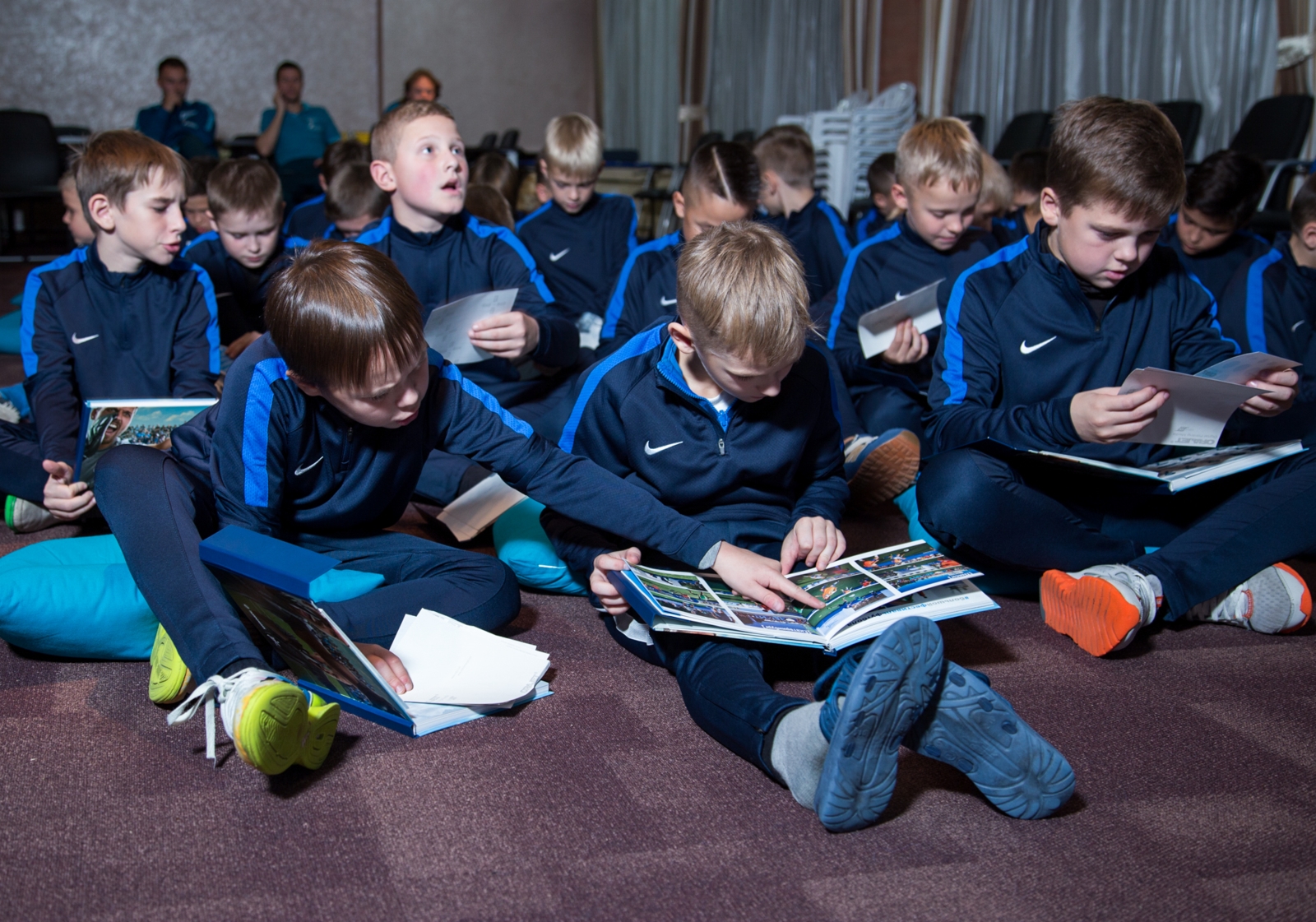 Тренировочный лагерь для победителей «Большого фестиваля футбола»: фоторепортаж из Сочи