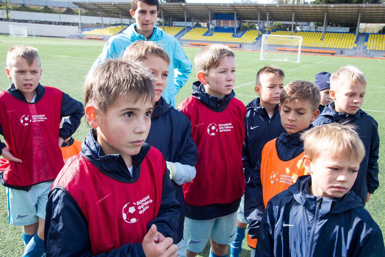 Тренировочный лагерь для победителей «Большого фестиваля футбола»: фоторепортаж из Сочи
