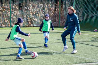 Тренировочный лагерь для победителей «Большого фестиваля футбола»: фоторепортаж из Сочи