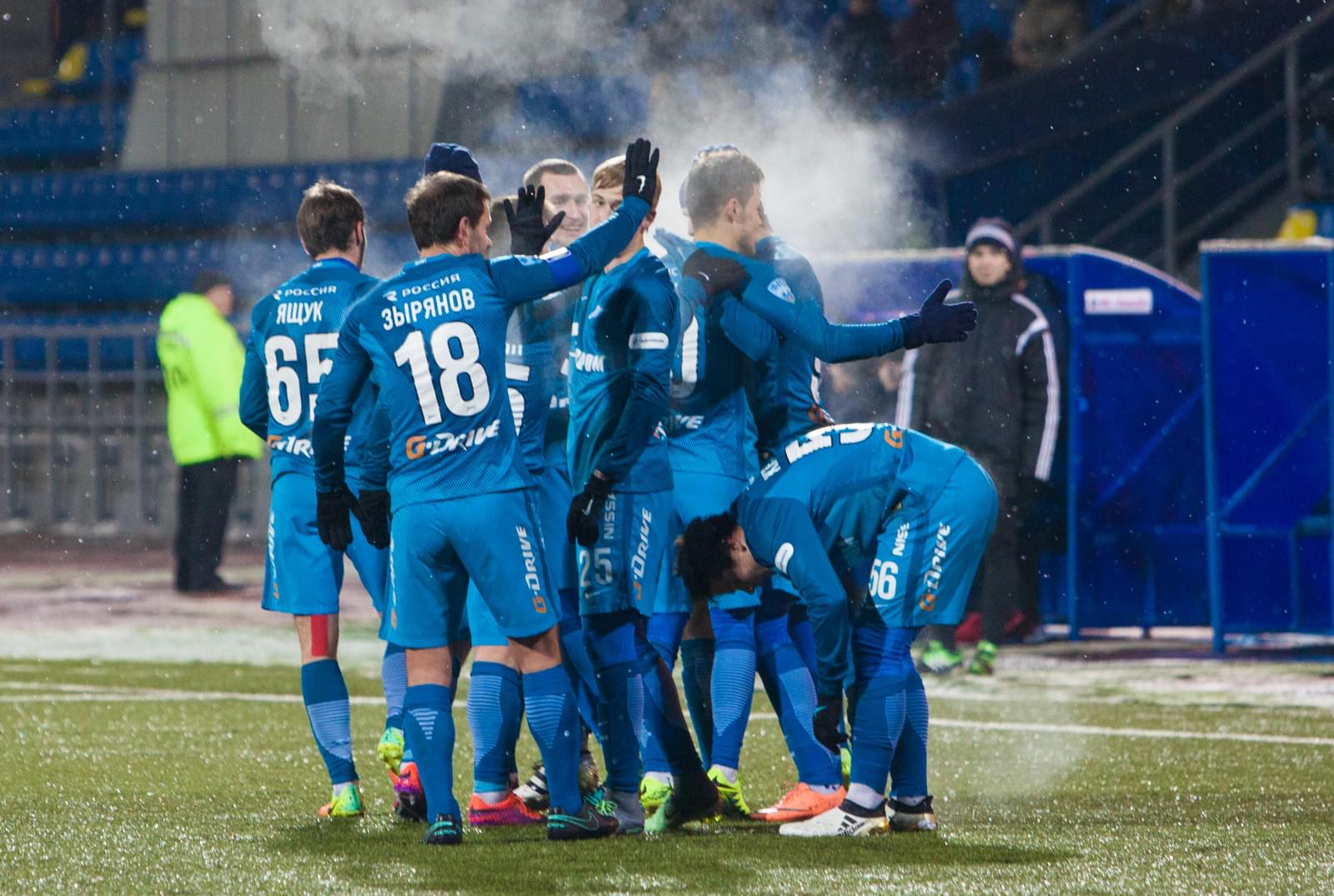 ФОНБЕТ-Первенство России 2016/17, 22-й тур, «Зенит»-2 — «Енисей»