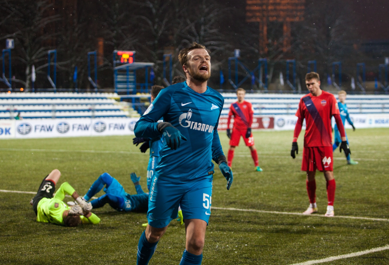 ФОНБЕТ-Первенство России 2016/17, 22-й тур, «Зенит»-2 — «Енисей»