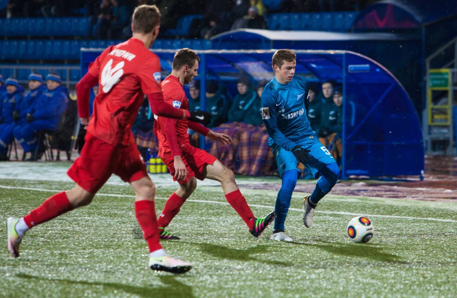 ФОНБЕТ-Первенство России 2016/17, 22-й тур, «Зенит»-2 — «Енисей»