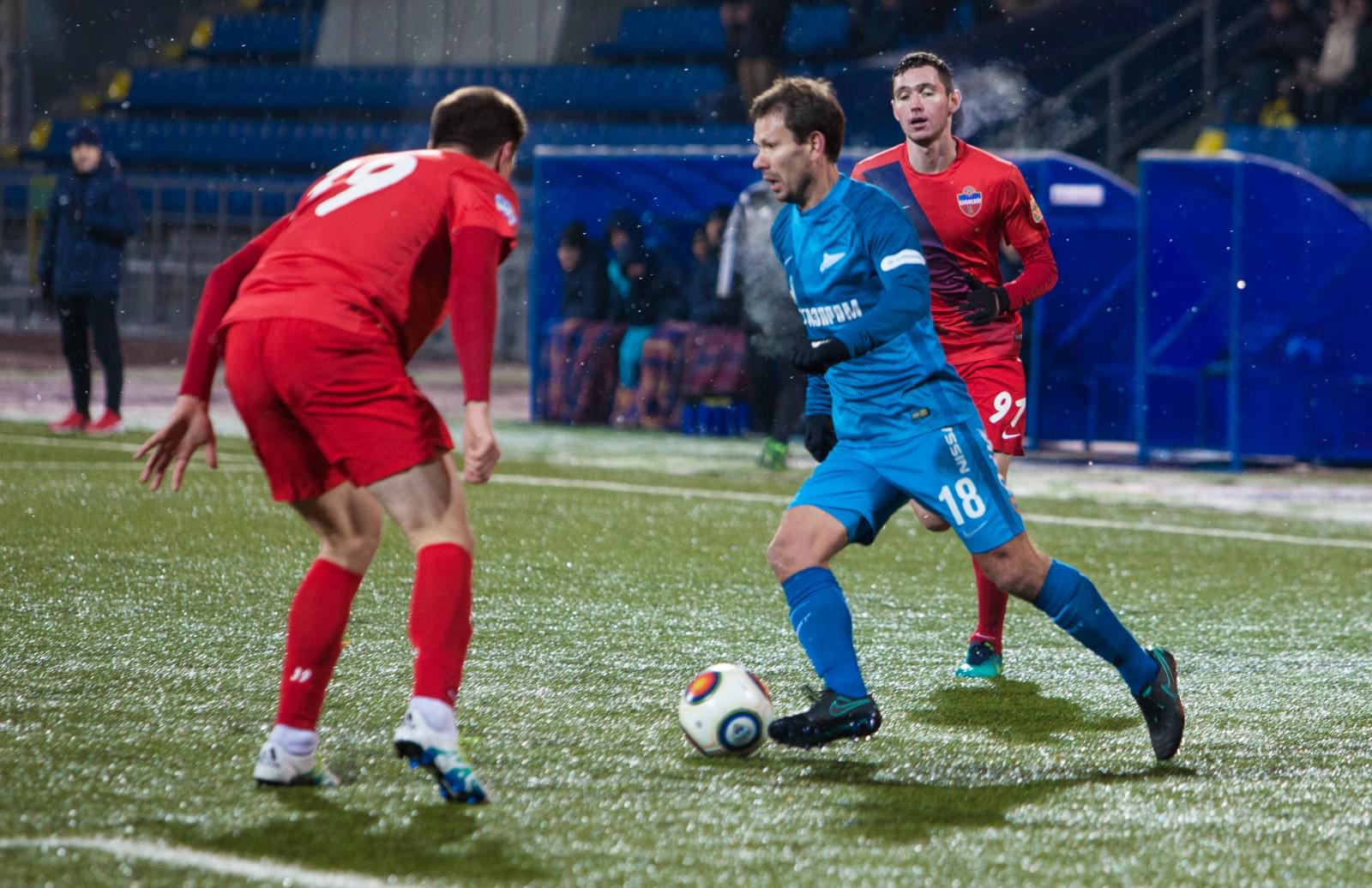 ФОНБЕТ-Первенство России 2016/17, 22-й тур, «Зенит»-2 — «Енисей»