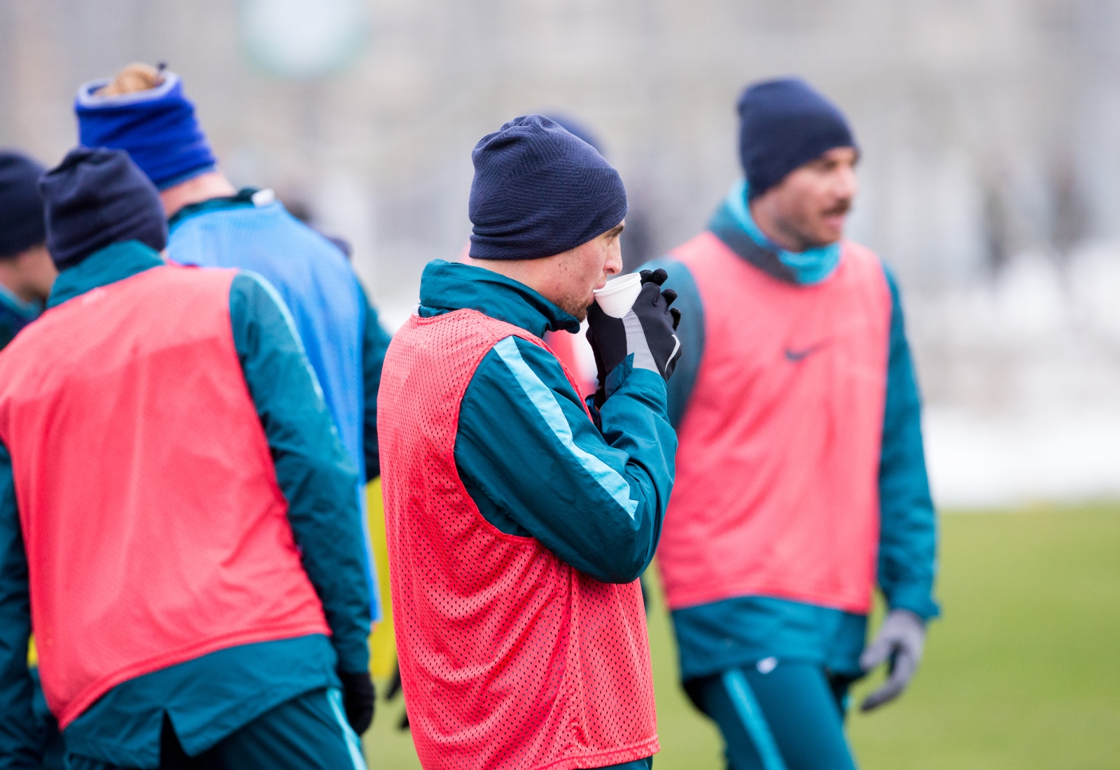 Тренировка сине-бело-голубых перед матчем с «Крыльями Советов»: фоторепортаж из «Газпром — тренировочного центра»