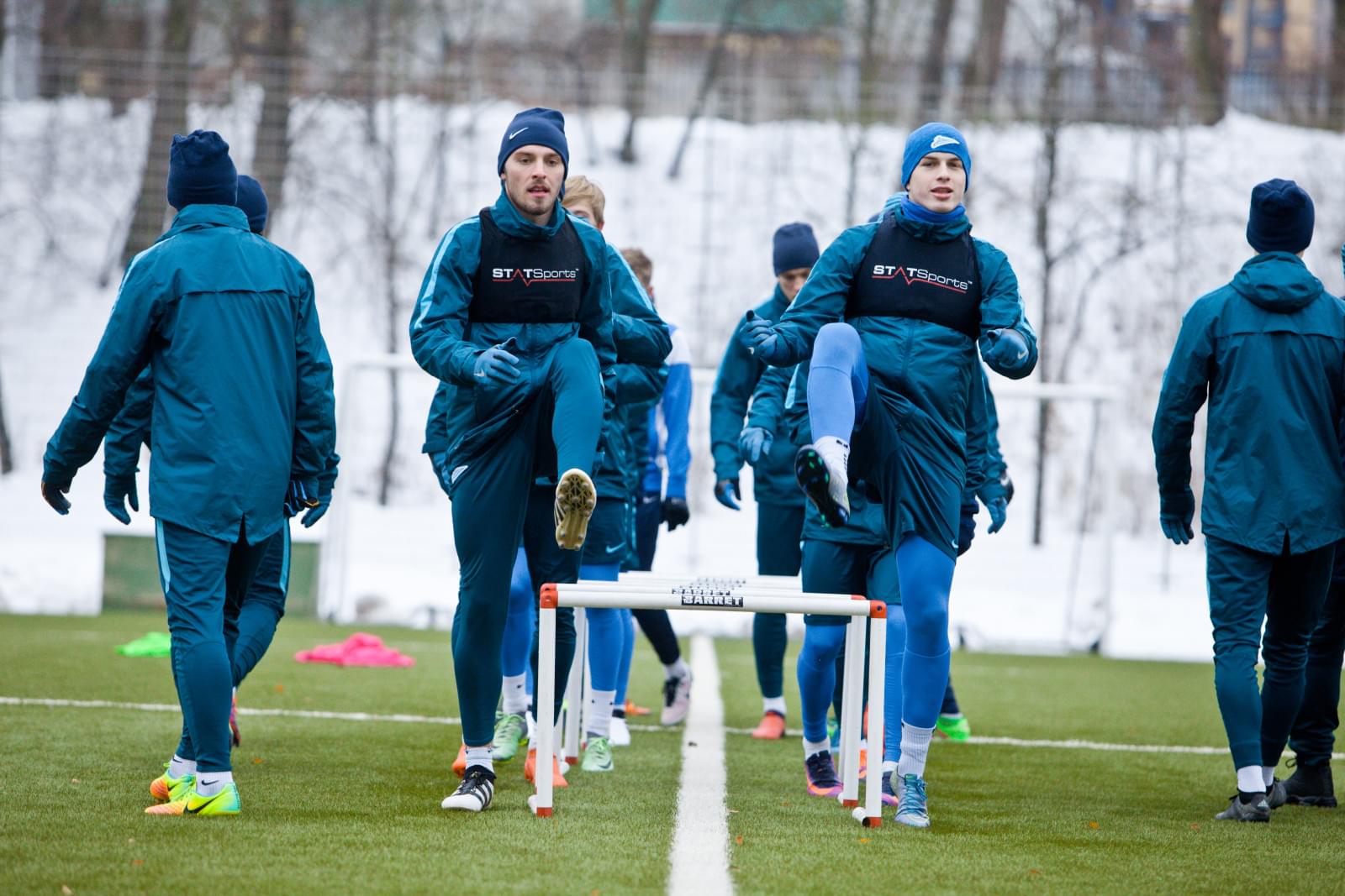 Тренировка «Зенита»-2 перед матчем с «Динамо»
