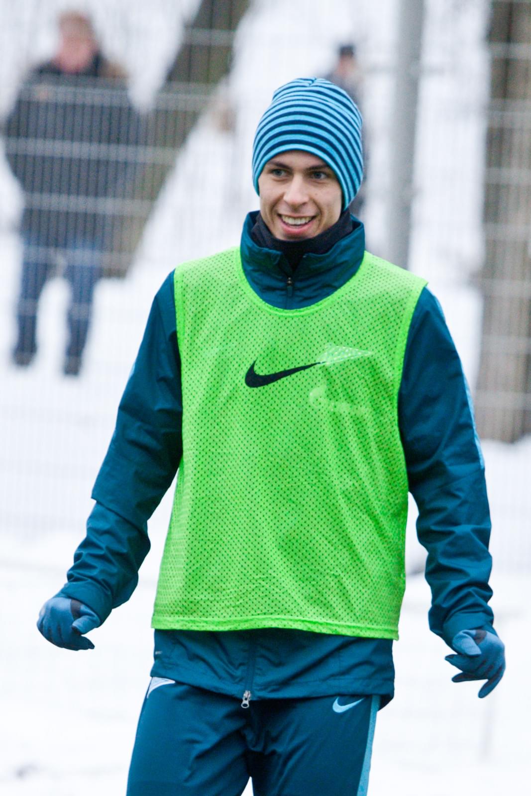 Тренировка «Зенита»-2 перед матчем с «Динамо»