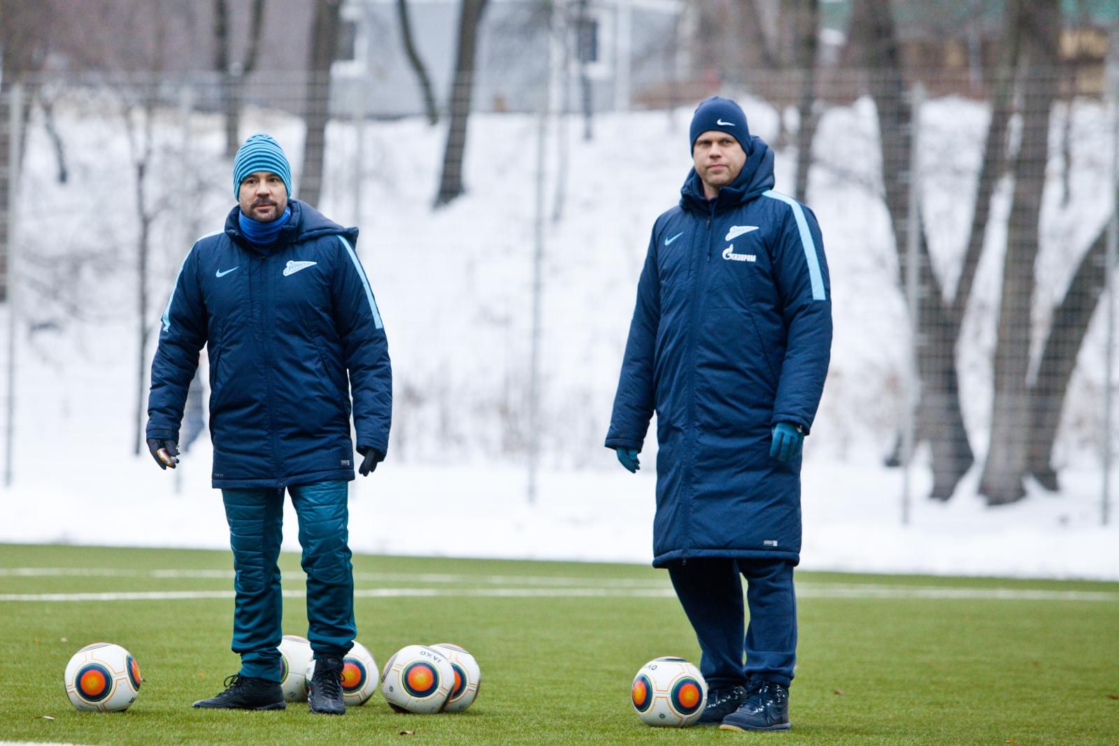 Тренировка «Зенита»-2 перед матчем с «Динамо»