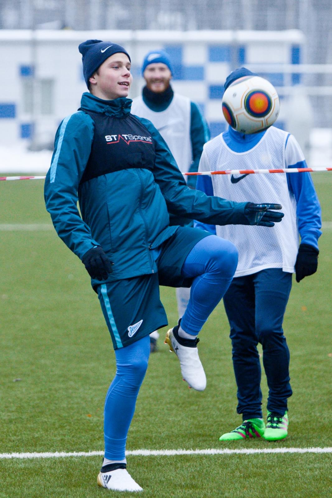 Тренировка «Зенита»-2 перед матчем с «Динамо»