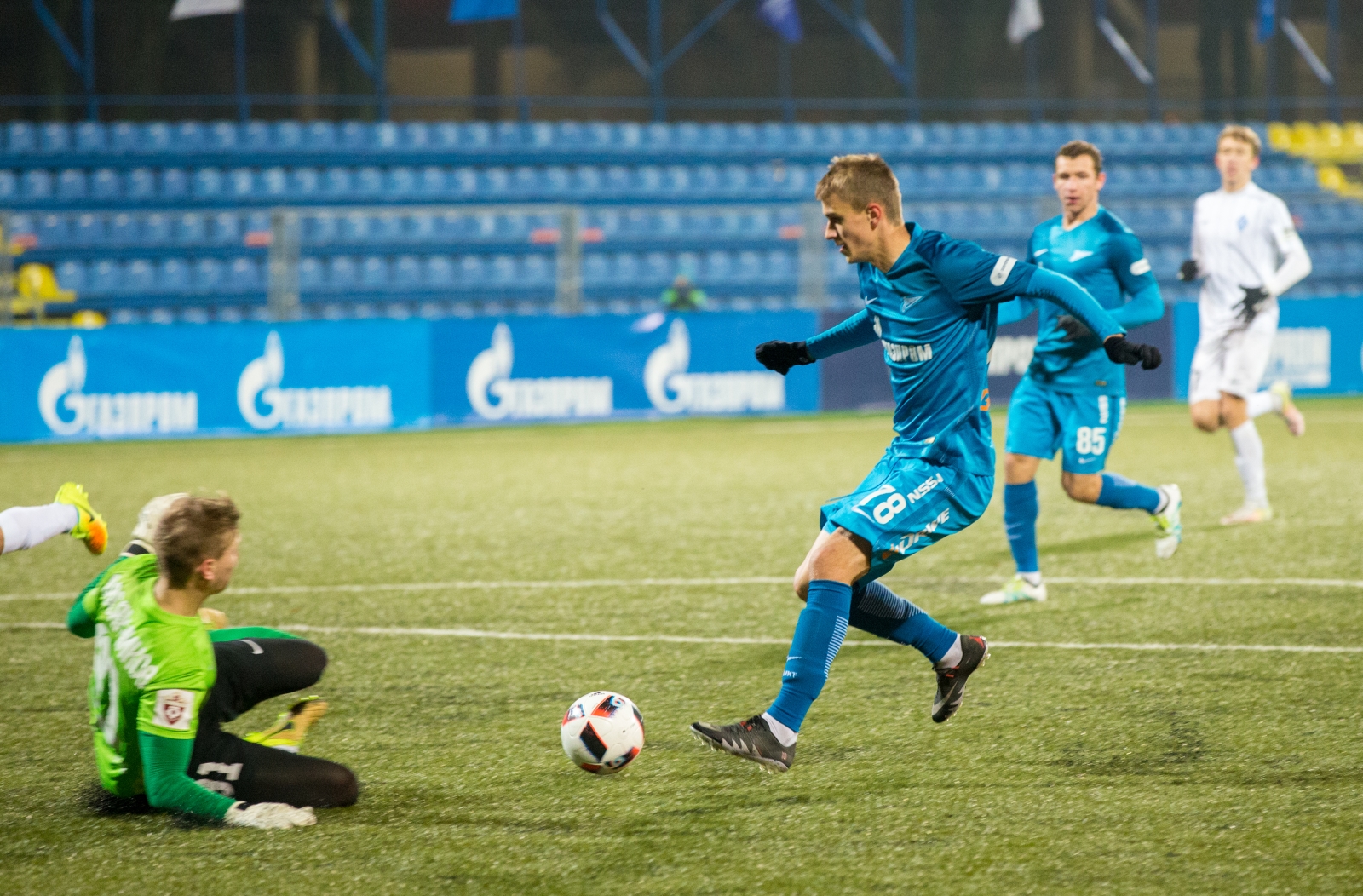 РОССГОСТРАХ-Чемпионат России 2016/17, 14-й тур, «Зенит»-м — «Крылья Советов»-м