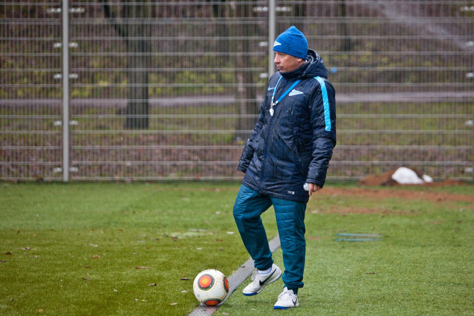 Тренировка «Зенита»-2  перед матчем с «Балтикой»