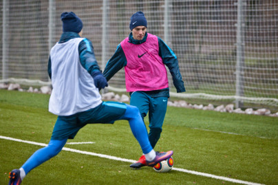 Тренировка «Зенита»-2  перед матчем с «Балтикой»