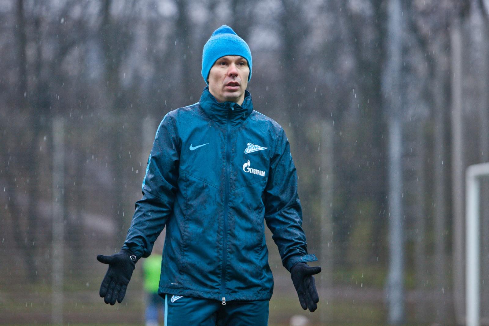 Тренировка «Зенита»-2  перед матчем с «Балтикой»