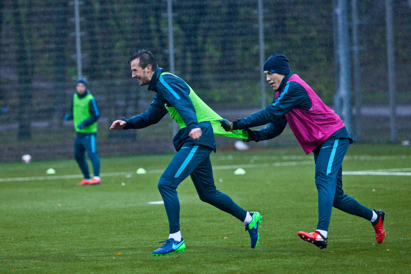 Тренировка «Зенита»-2  перед матчем с «Балтикой»