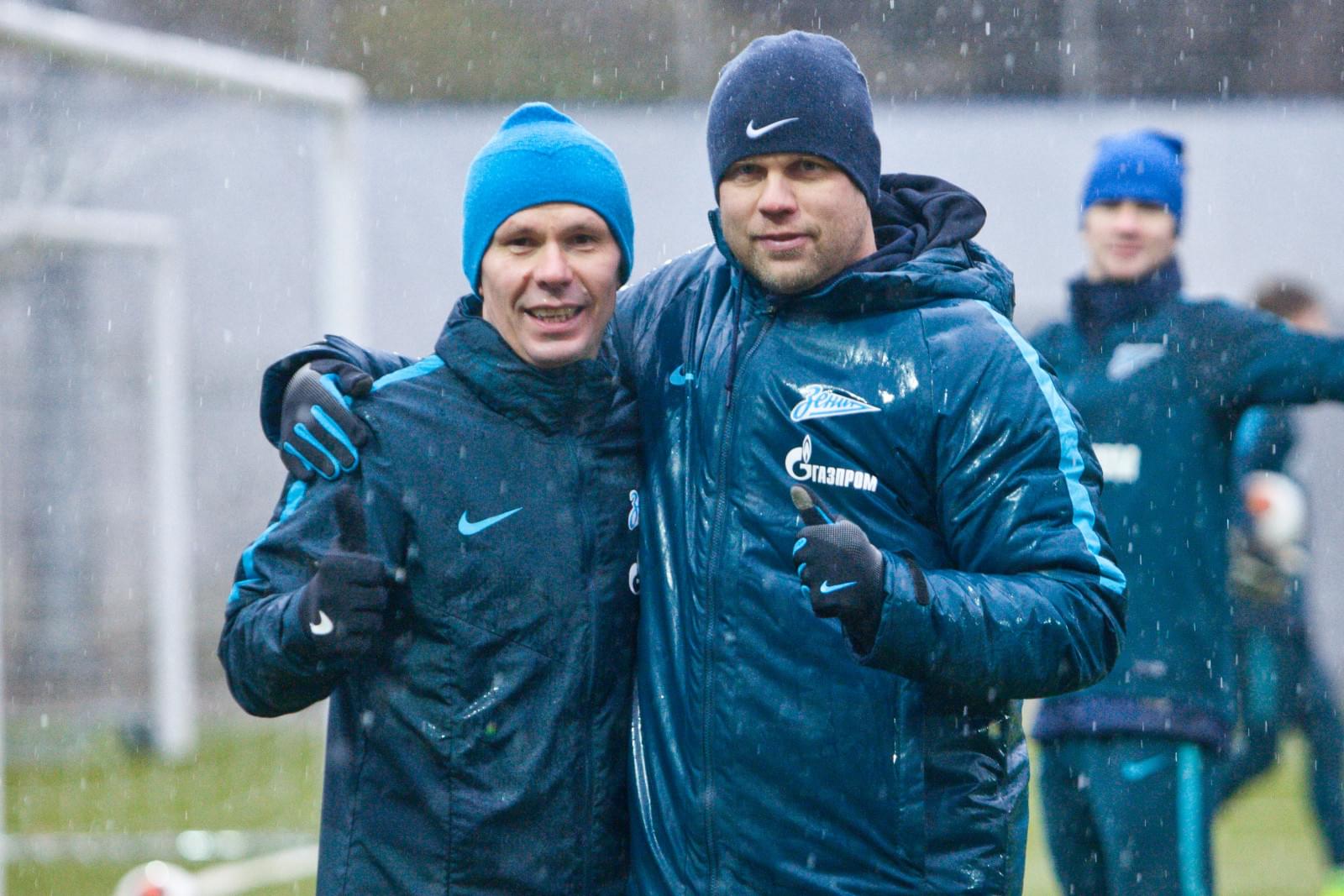 Тренировка «Зенита»-2  перед матчем с «Балтикой»