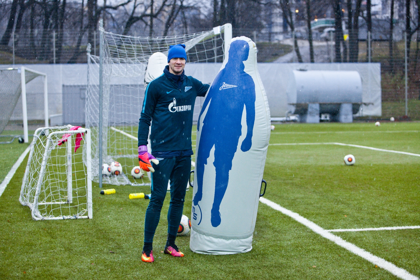 Тренировка «Зенита»-2  перед матчем с «Балтикой»