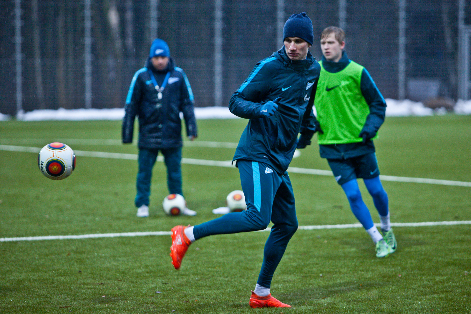 Тренировка «Зенита»-2  перед матчем с «Балтикой»