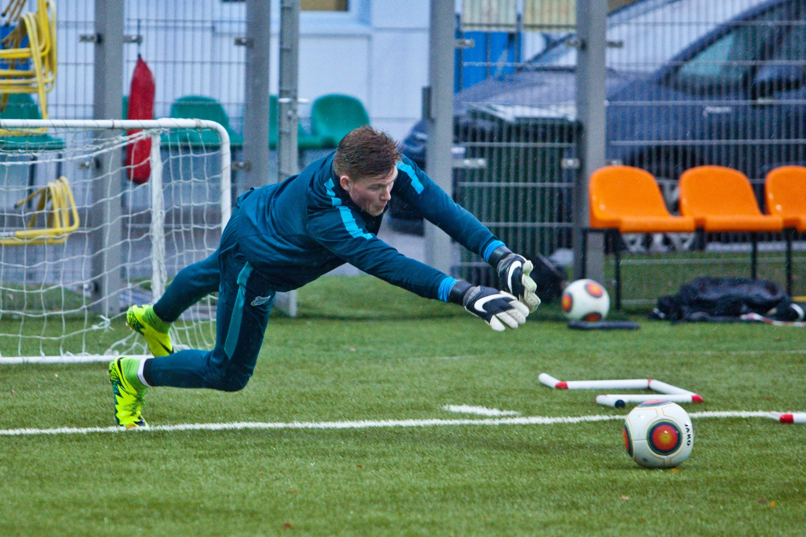 Тренировка «Зенита»-2  перед матчем с «Балтикой»