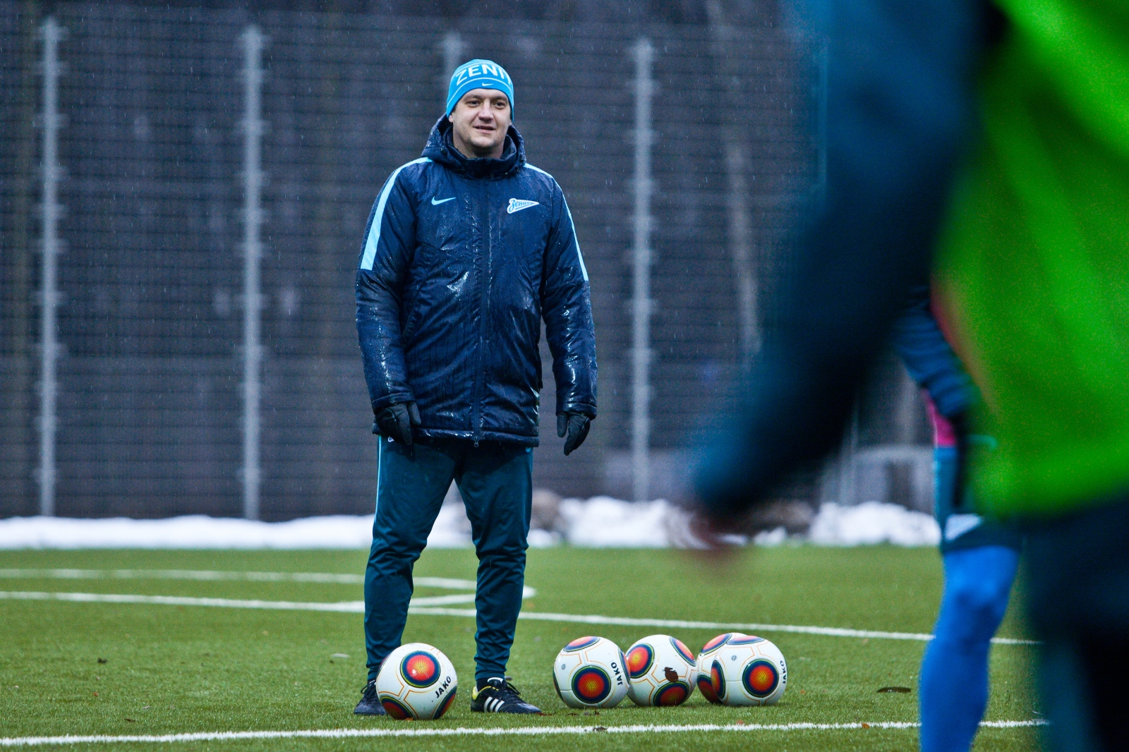 Тренировка «Зенита»-2  перед матчем с «Балтикой»