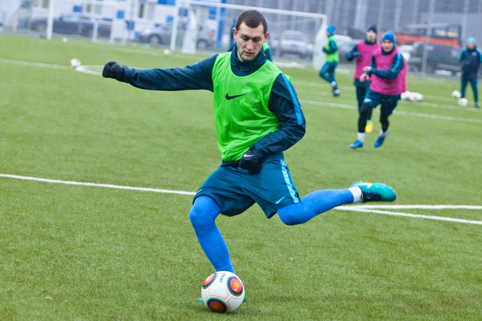 Тренировка «Зенита»-2  перед матчем с «Балтикой»