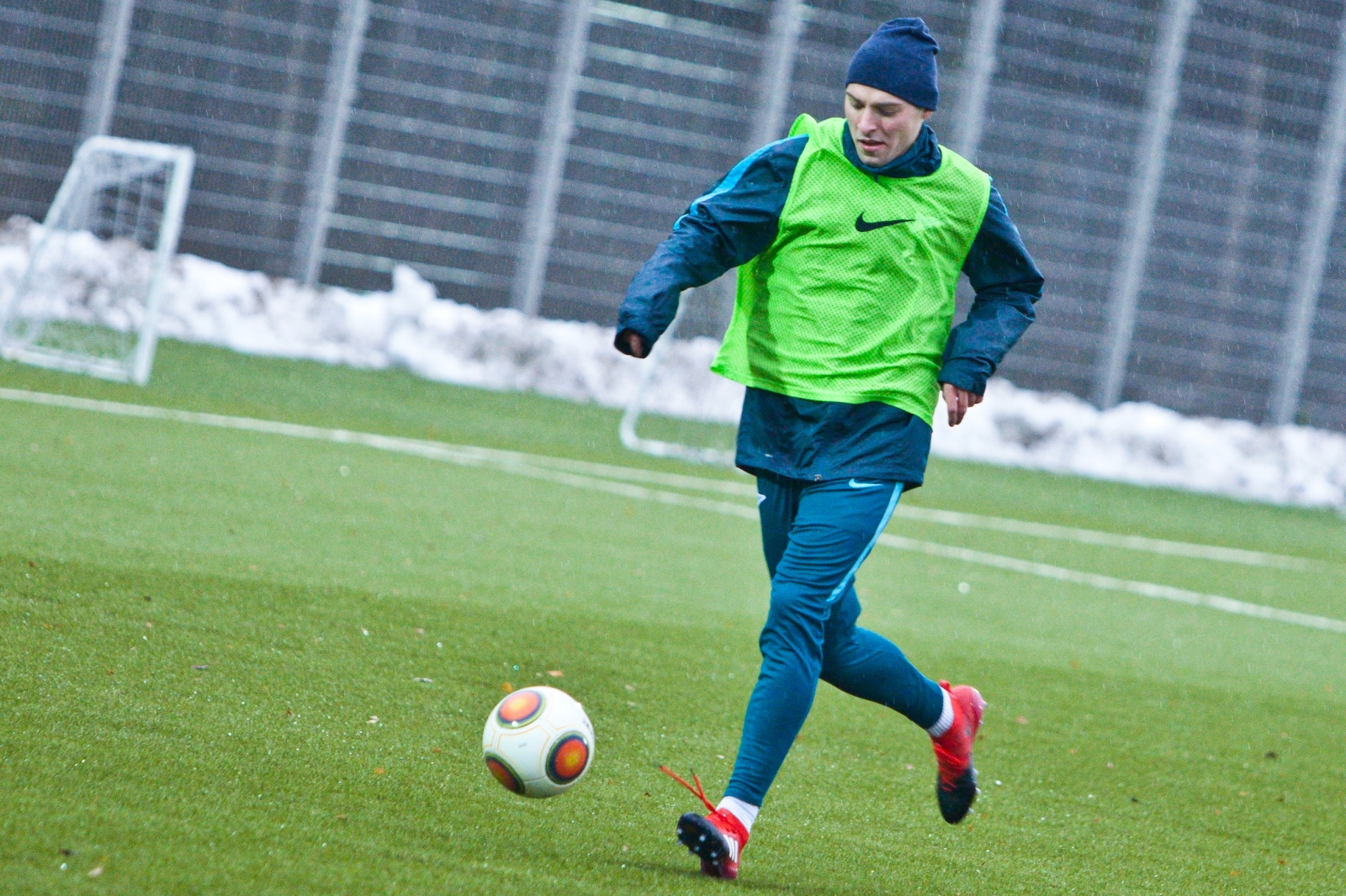 Тренировка «Зенита»-2  перед матчем с «Балтикой»