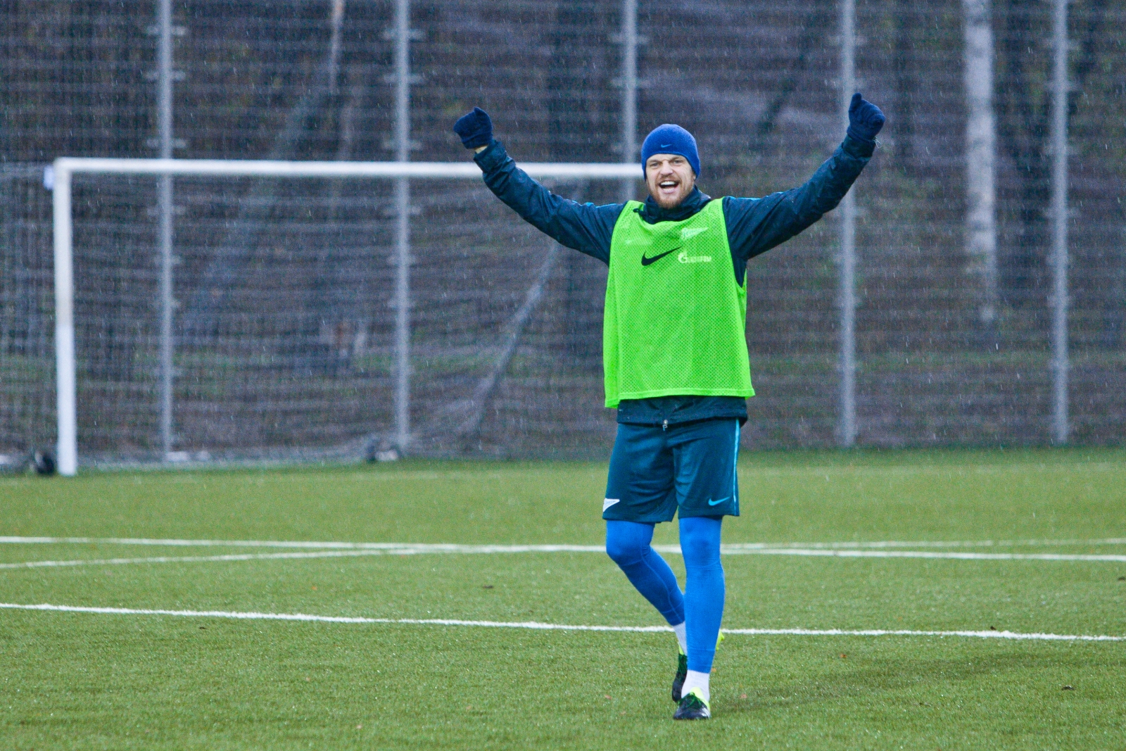 Тренировка «Зенита»-2  перед матчем с «Балтикой»