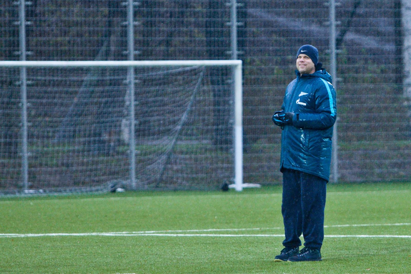 Тренировка «Зенита»-2  перед матчем с «Балтикой»