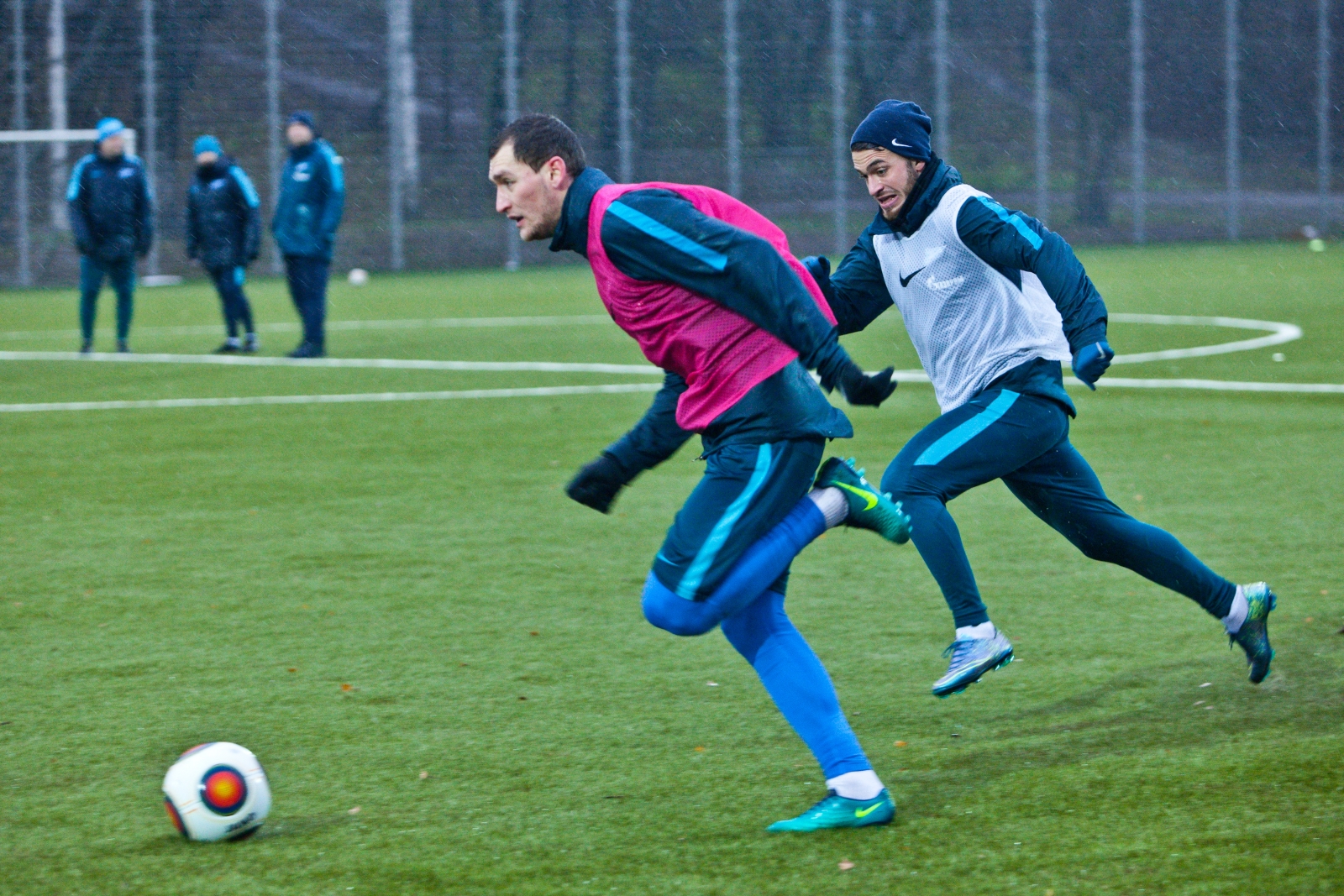 Тренировка «Зенита»-2  перед матчем с «Балтикой»