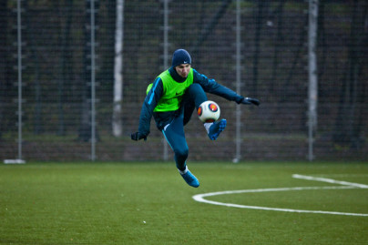 Тренировка «Зенита»-2  перед матчем с «Балтикой»