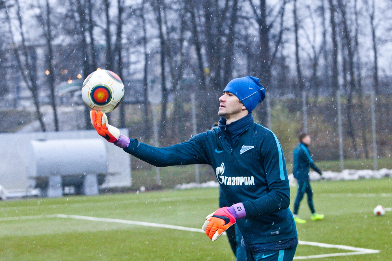 Тренировка «Зенита»-2  перед матчем с «Балтикой»