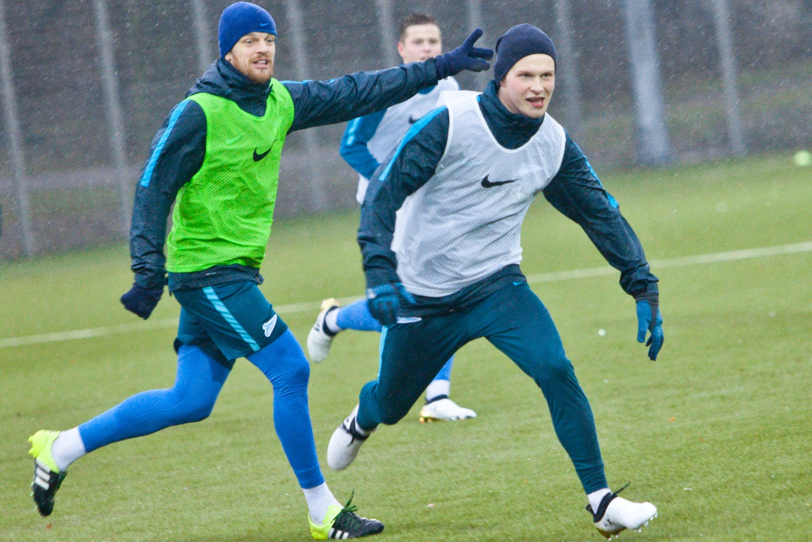 Тренировка «Зенита»-2  перед матчем с «Балтикой»