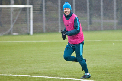 Тренировка «Зенита»-2  перед матчем с «Балтикой»