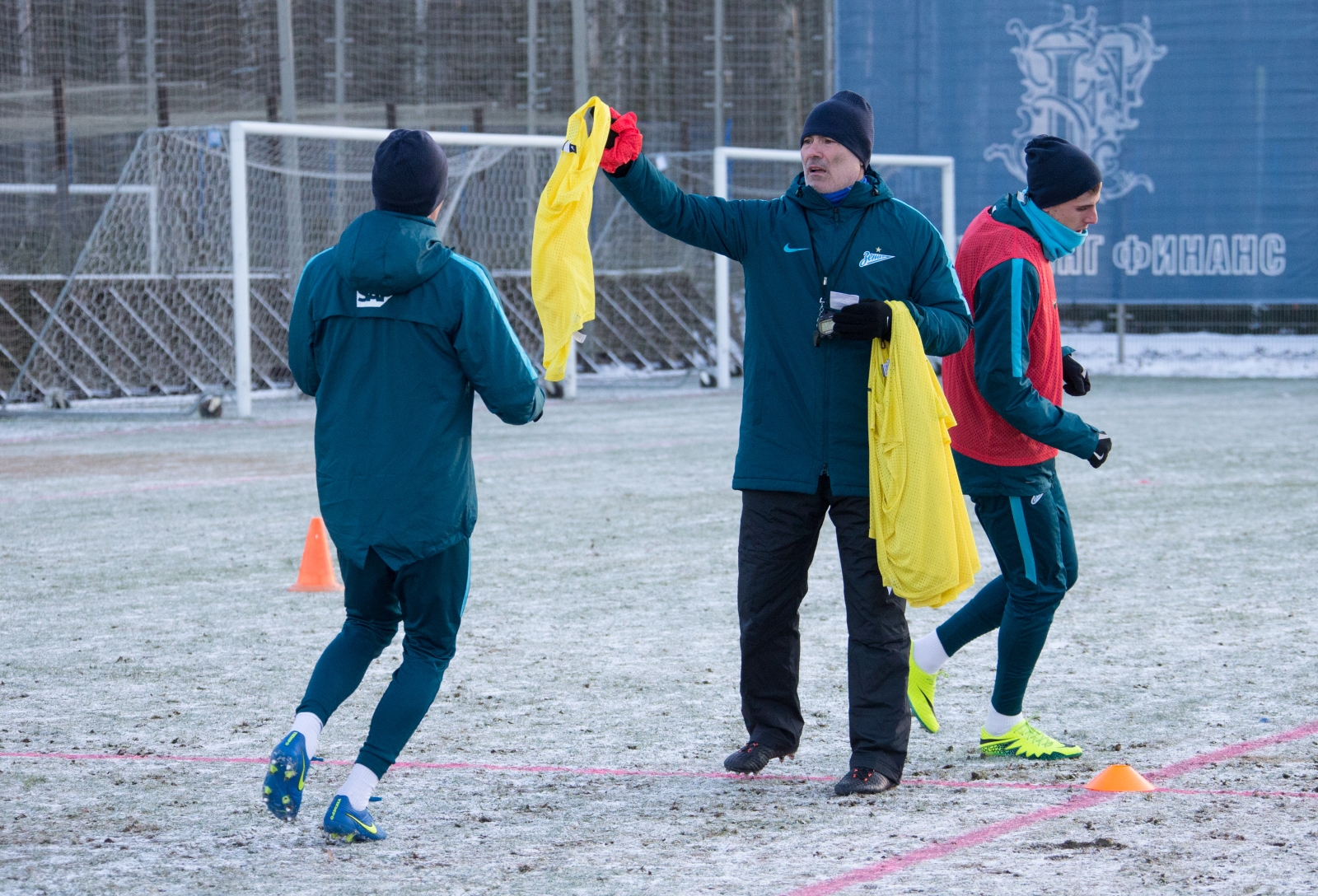 29 ноября: тренировка перед матчем против «Уфы»