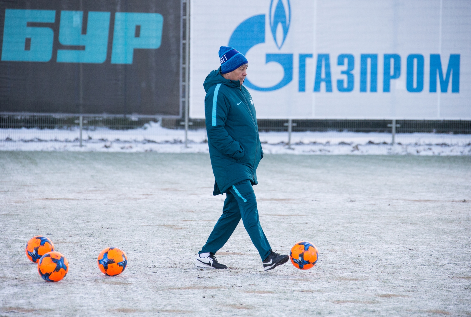 29 ноября: тренировка перед матчем против «Уфы»