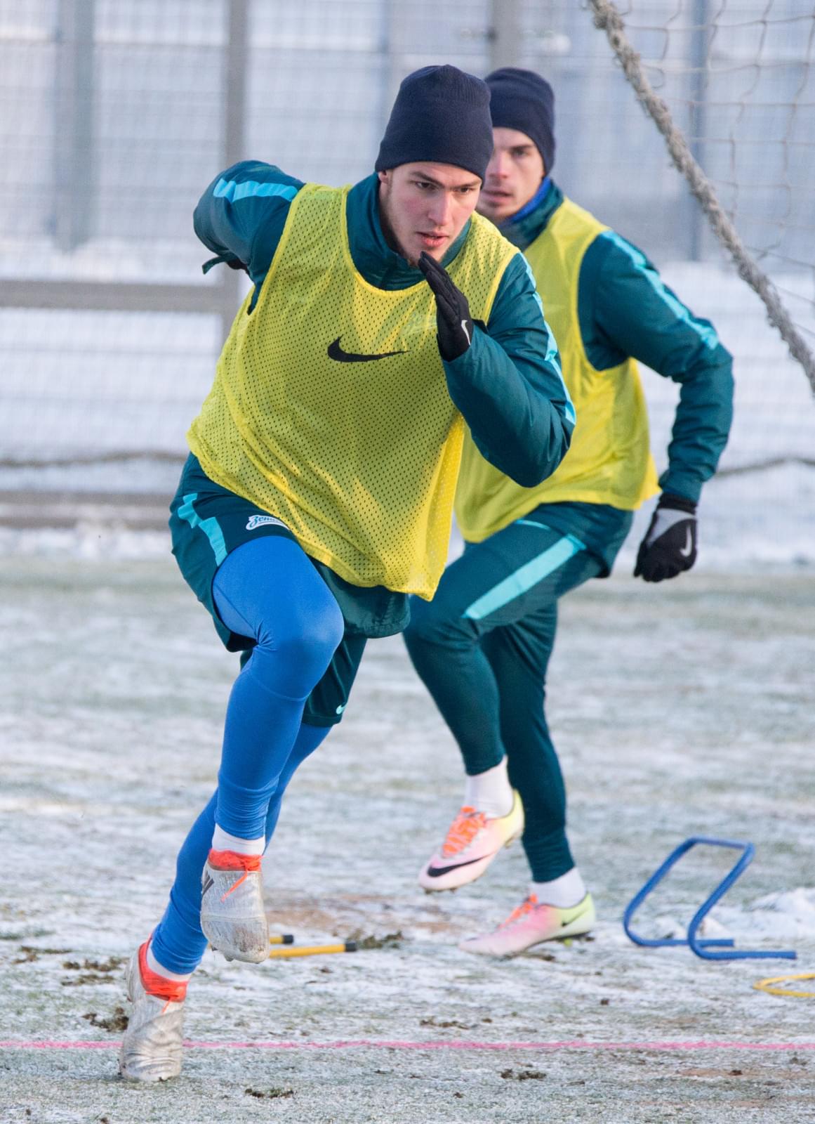 29 ноября: тренировка перед матчем против «Уфы»