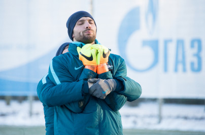 29 ноября: тренировка перед матчем против «Уфы»