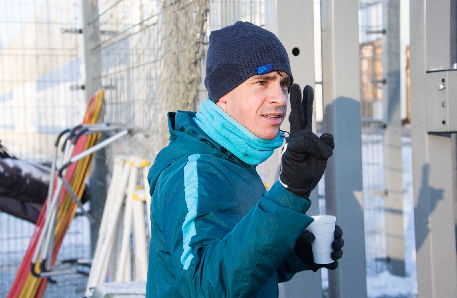 29 ноября: тренировка перед матчем против «Уфы»