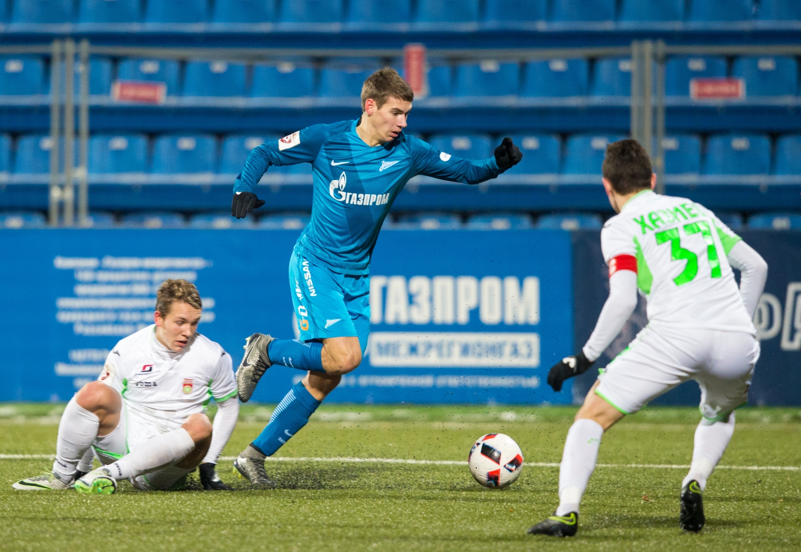 РОСГОССТРАХ-Чемпионат России 2016/17, 16-й тур, «Зенит»-м — «Уфа»-м