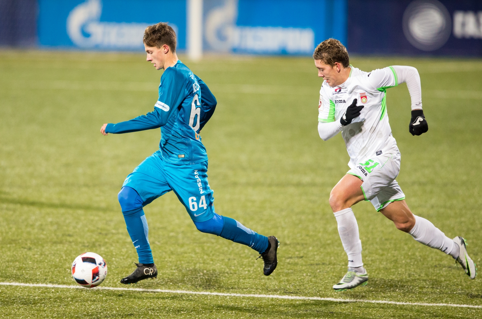 РОСГОССТРАХ-Чемпионат России 2016/17, 16-й тур, «Зенит»-м — «Уфа»-м