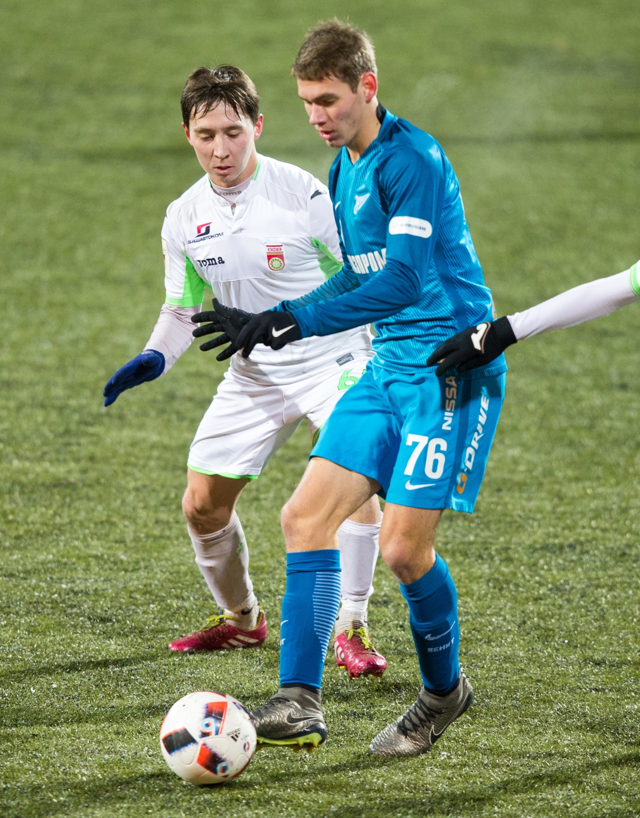 РОСГОССТРАХ-Чемпионат России 2016/17, 16-й тур, «Зенит»-м — «Уфа»-м